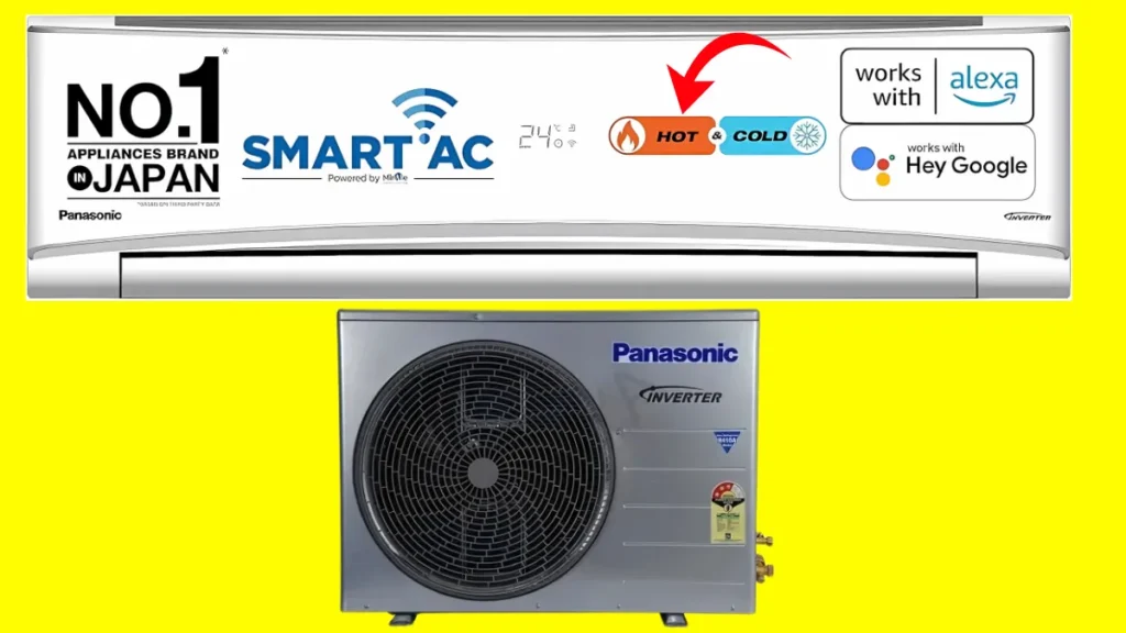 Panasonic Hot and Cold Wi-Fi Inverter Smart Split AC